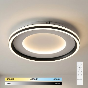 Brilagi - Luminaria de techo LED regulable TRIVARO LED/56W/230V 3000-6000K Ø 30 cm + mando a distancia