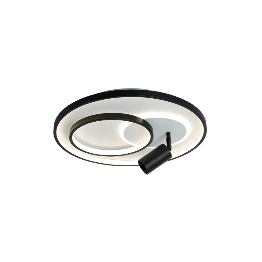 Brilagi - Lámpara de techo LED regulable UNITY LED/60W/230V + 1xGU10/3W 3000-6000K Ø 50 cm blanco/negro + mando a distancia