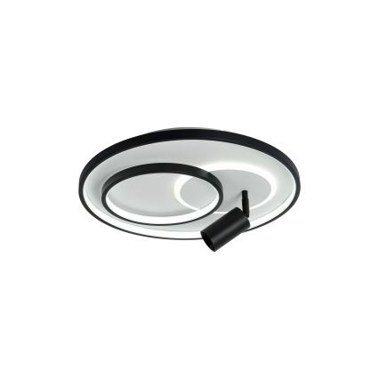 Brilagi - Lámpara de techo LED regulable UNITY LED/60W/230V + 1xGU10/3W 3000-6000K Ø 50 cm blanco/negro + mando a distancia