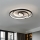Brilagi - Luminaria de techo LED regulable VELO LED/52W/230V 38x48 cm 3000/4000/6000K + control remoto
