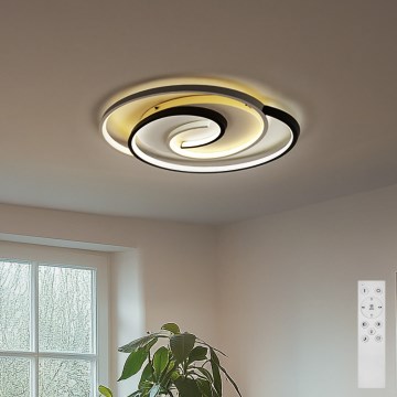 Brilagi - Luminaria de techo LED regulable VELO XL LED/83W/230V 3000-6500K 46,7x59,5 cm + mando a distancia