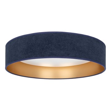 Brilagi - Luminaria de techo LED regulable VELVET SMARTIX STARS LED/36W/230V 3000-6000K diámetro 55 cm azul/dorado Wi-Fi Tuya Beacon + mando a distancia