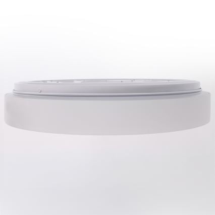 Brilagi - Luminaria de techo LED regulable WALDO LED/48W/230V 3000-6500K diámetro 40 cm blanco/plata + mando a distancia