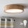 Brilagi - Luminaria de techo LED RGBW regulable CARVALHO 2xE27/9W/230V 2700-6500K Wi-Fi roble Ø 37,5 cm