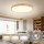 Brilagi - Luminaria de techo LED WOODROUND LED/40W/230V 3000/4000/6000K Ø 60 cm de madera IRC 90