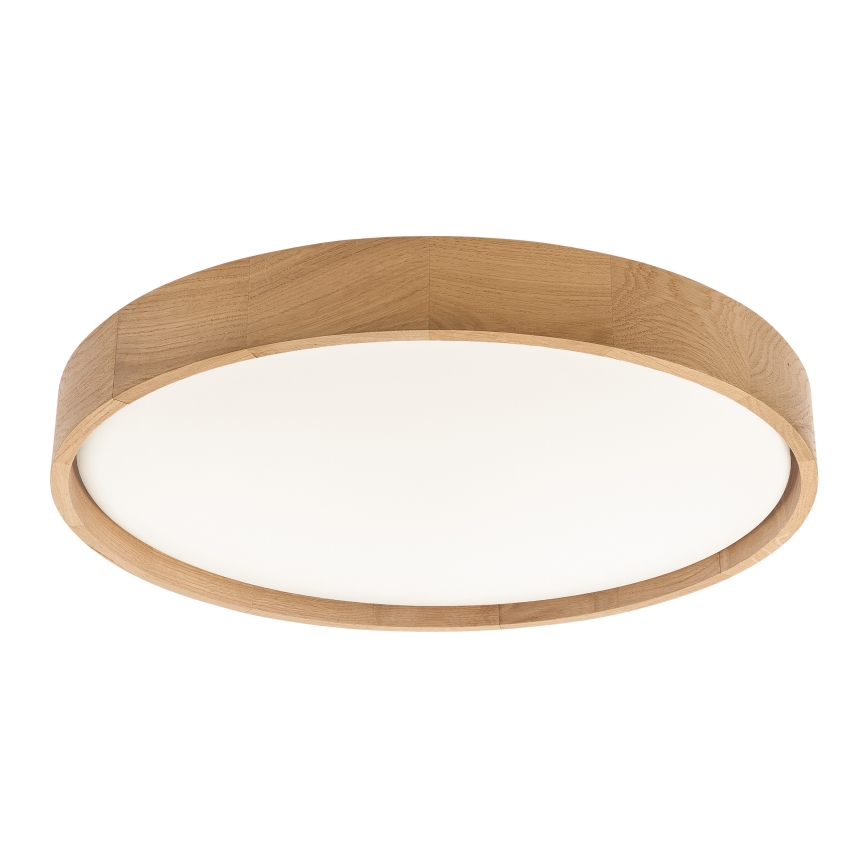 BRILAGI - Luminaria de techo MANAROLA PLAIN LED/36W/230V 3000K Ø 48 cm roble