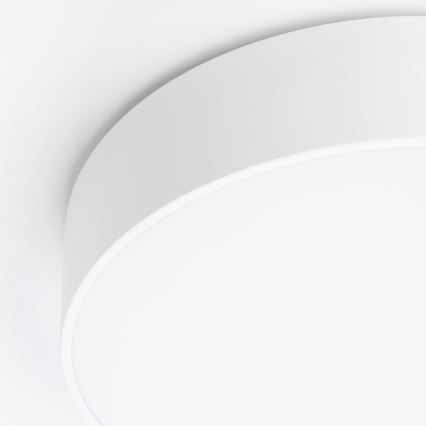Brilagi - Luminaria de techo para baño POOL 4xE27/15W/230V, diámetro 50 cm, IP54, blanca