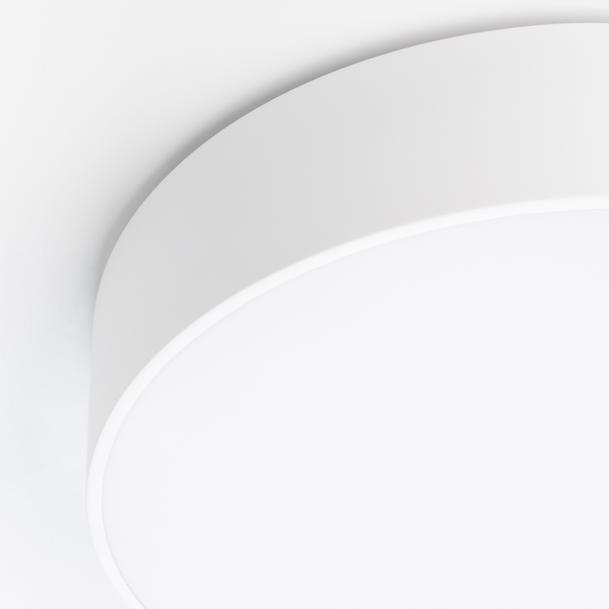 Brilagi - Luminaria de techo para baño POOL 4xE27/15W/230V, diámetro 50 cm, IP54, blanca