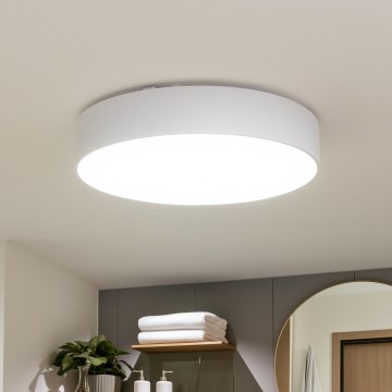 Brilagi - Luminaria de techo para baño POOL 5xE27/15W/230V Ø 60 cm IP54 blanca