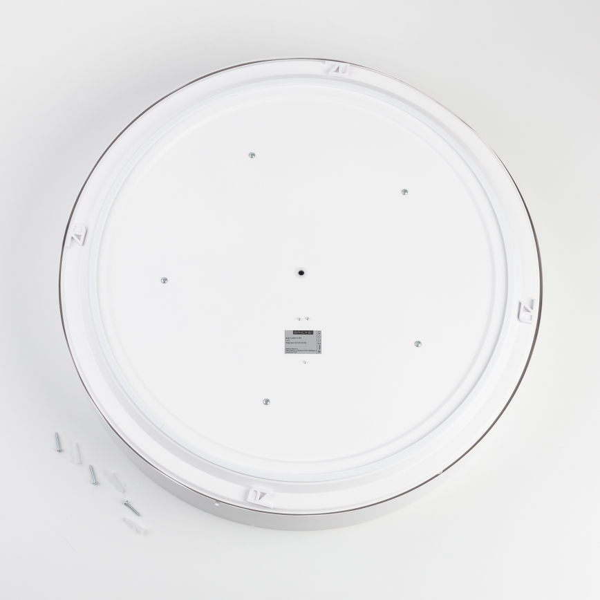 Brilagi - Luminaria de techo para baño POOL 5xE27/15W/230V Ø 60 cm IP54 blanca