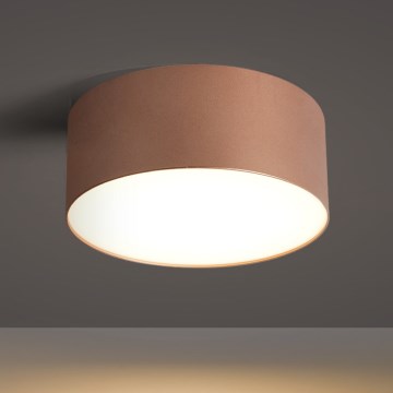 BRILAGI - Luminaria de techo para exterior FORIS LED/20W/230V Ø 15 cm acabado en bronce IP44