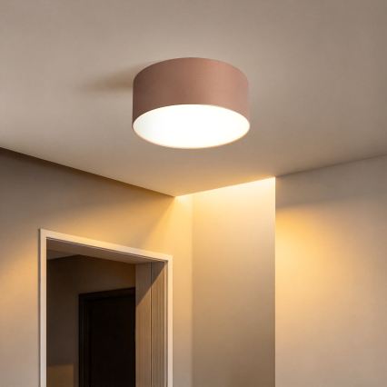 BRILAGI - Luminaria de techo para exterior FORIS LED/20W/230V Ø 15 cm acabado en bronce IP44