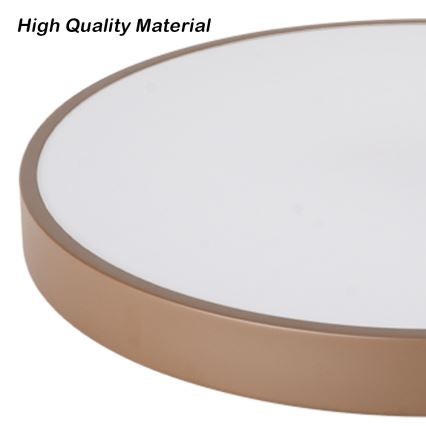 BRILAGI - Plafón de techo POOL LED/60 W/230 V/3000/4000/6000 K, diámetro 60 cm, marrón