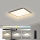 Brilagi - Luminaria de techo regulable SLIMFRAME LED/36W/230V 45x45 cm 3000-6000K negra + mando a distancia