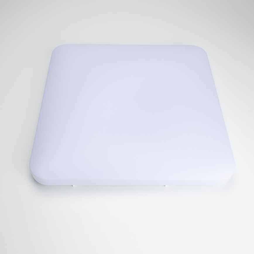 Brilagi - Luminaria de techo LED regulable inteligente, 36W, 230V, 53 x 53 cm, 3000–6000K, Wi-Fi Tuya Beacon + control remoto