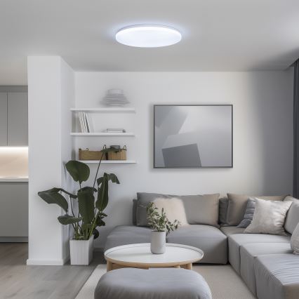 Brilagi - Lámpara de techo LED regulable SMART LED/36W/230V Ø 48 cm 2700-6500K Wi-Fi Tuya + mando a distancia