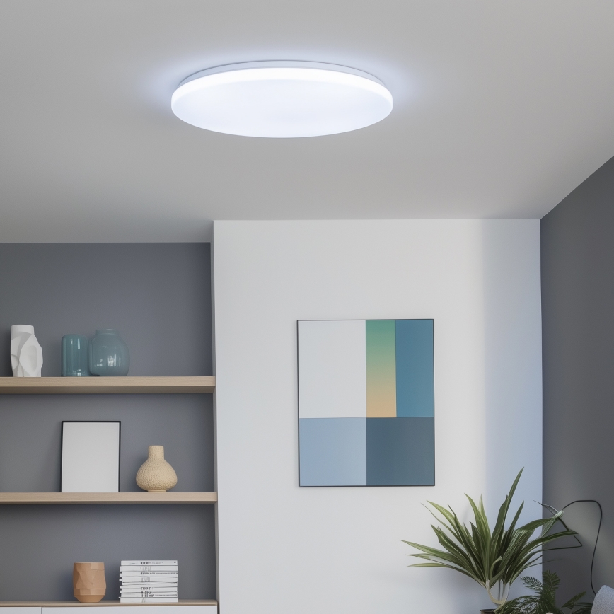 Brilagi - Lámpara de techo LED regulable SMART LED/36W/230V Ø 48 cm 2700-6500K Wi-Fi Tuya + mando a distancia