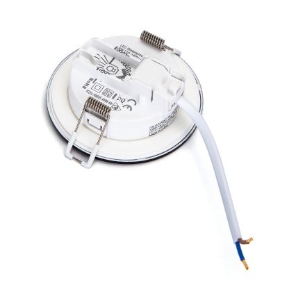 Brilagi - Luminaria empotrable LED para baño LED/4,8W/230V 4000K negro IP65