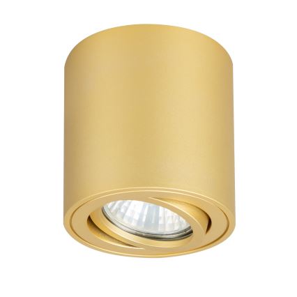 Brilagi - Foco empotrable LED RGBW regulable MIA 1xGU10/4,8W/230V 3000K 84x80 mm dorado + mando a distancia