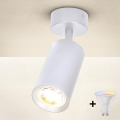 Brilagi - Luminaria empotrable LED RGBW regulable SELE 1xGU10/4,8W/230V 3000K blanco + mando a distancia