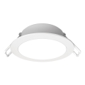 Brilagi - Luminaria empotrada para baño LED/12W/230V 4000K blanca IP65