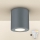 Brilagi - Luminaria exterior regulable LED RGBW MIA 1xGU10/4,8W/230V 3000K 84x80 mm antracita IP54 + mando a distancia