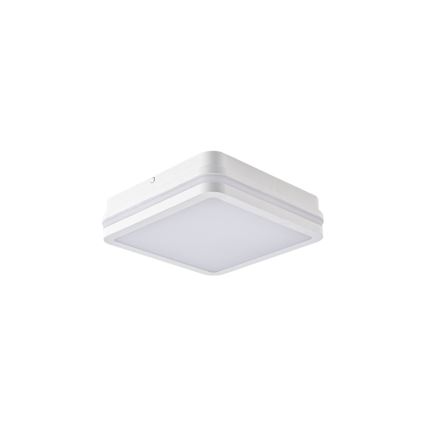 Brilagi - Luminaria LED de exterior con sensor BENE, 24 W, 230 V, 26 x 26 cm, blanca, IP54