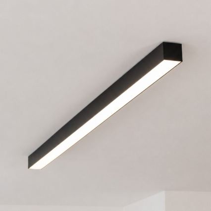 Brilagi - Plafón LED de superficie FULLDAY LED/20/30/40W/230V 2700/4000/6000K 120 cm UGR19 negro