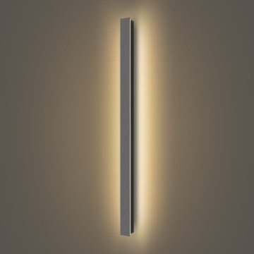 Brilagi - Luminaria LED de pared para exterior LINEAR LED/22W/230V 3000K IP65 100 cm antracita IRC 90