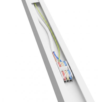 Brilagi - Luminaria LED de superficie para techo FULLDAY LED/20/30/40W/230V 2700/4000/6000K 120 cm UGR19 blanca