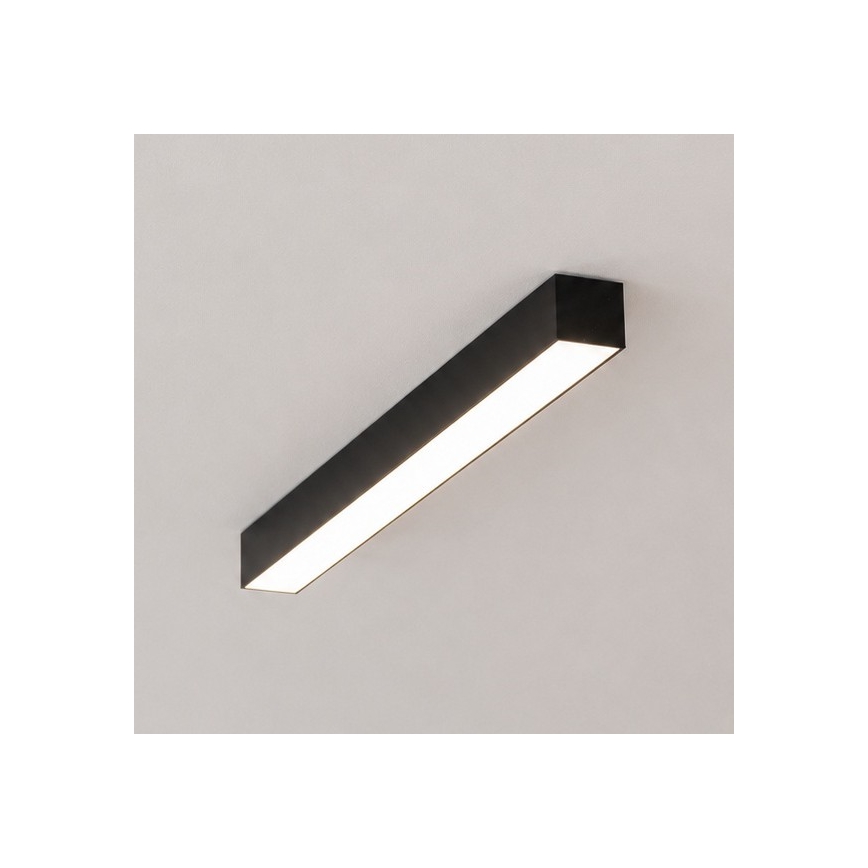 Brilagi - Plafón LED de techo de montaje en superficie FULLDAY LED/10/15/20W/230V 2700/4000/6000K 60 cm negro