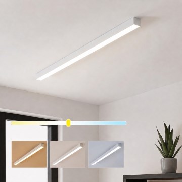 Brilagi - Luminaria LED de techo de montaje en superficie FULLDAY LED/30/40/50W/230V 2700/4000/6000K 150 cm blanco