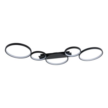 Brilagi - Luminaria LED de techo ECHO LED/60W/230V 4000K 45x110 cm negra
