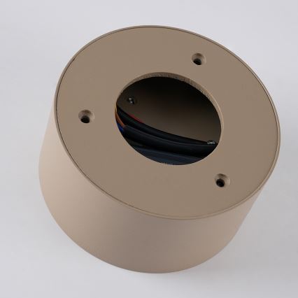 Brilagi - Luminaria LED de techo para baño FORIS LED/20W/230V Ø 15 cm beige IP44