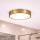 Brilagi - Luminaria LED de techo para baño POOL LED/24W/230V 3000/4000/5500K Ø 30 cm IP54 bronce