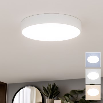 Brilagi - Luminaria LED de techo para baño POOL LED/36W/230V 3000/4000/5500K Ø 40 cm IP54 blanca