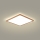Brilagi - Luminaria LED de techo para baño ULTRA SLIM, 18W, 230V, 30x30 cm, oro rosa, IP54
