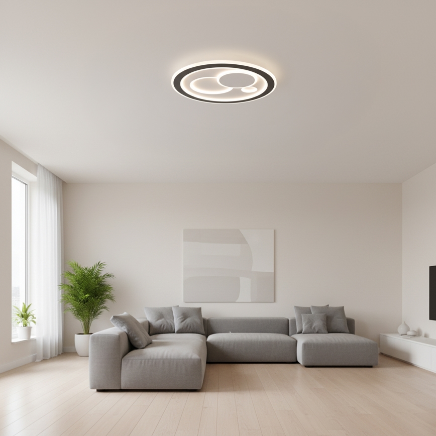 Brilagi - Lámpara de techo LED regulable MODERN LED/89W/230V 3000-6000K Ø 47 cm + mando a distancia