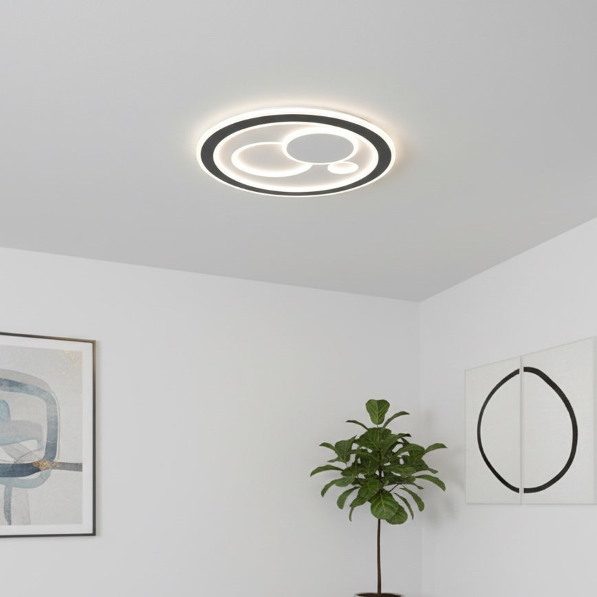 Brilagi - Lámpara de techo LED regulable MODERN LED/89W/230V 3000-6000K Ø 47 cm + mando a distancia