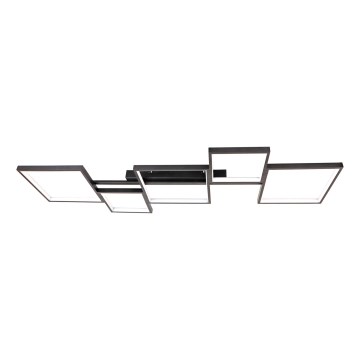 Brilagi - Luminaria LED de techo SHIFT LED/42W/230V 4000K 47,5x122 cm negra