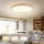 Brilagi - Luminaria LED de techo WOODROUND LED/70W/230V 3000/4000/6000K diámetro 80 cm madera IRC 90