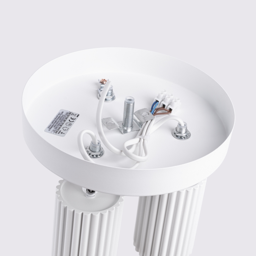 Brilagi - Luminaria LED empotrable CRESTO 3xGU10/10W/230V blanca