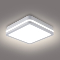 Brilagi - Luminaria LED exterior BENE LED/18W/230V 22x22 cm blanco IP54