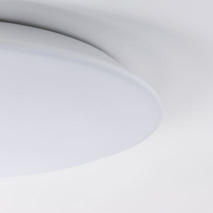 Brilagi - Lámpara de techo LED de baño con sensor VESTAS LED/18W/230V Ø 28 cm 4000K IP54