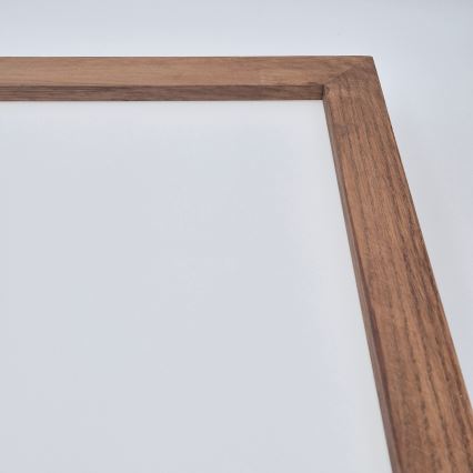 Brilagi - Plafón LED para baño WOODY FRAME LED/40W/230V 60x60 cm IP44 roble-cerezo