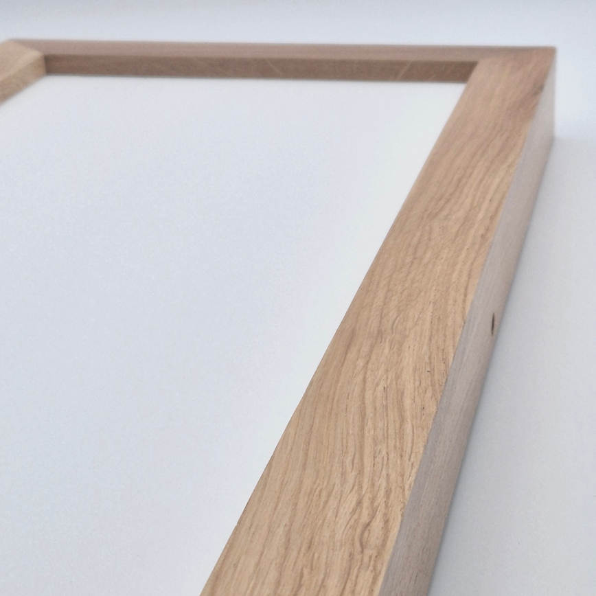 Brilagi - Lámpara de techo LED para baño WOODY FRAME LED/50W/230V 120x30 cm IP44 roble