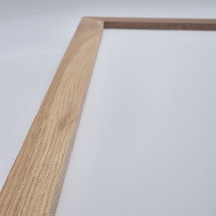 Brilagi - Lámpara de techo LED para baño WOODY FRAME LED/50W/230V 120x30 cm IP44 roble