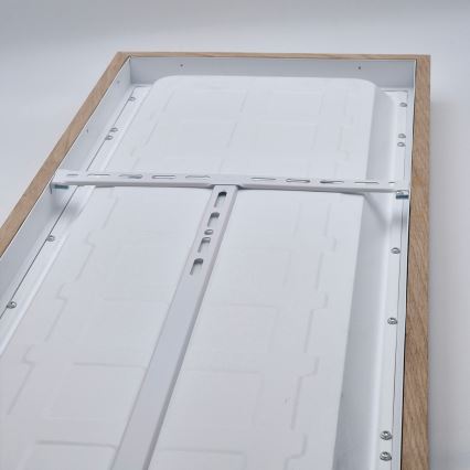 Brilagi - Lámpara de techo LED para baño WOODY FRAME LED/50W/230V 120x30 cm IP44 roble