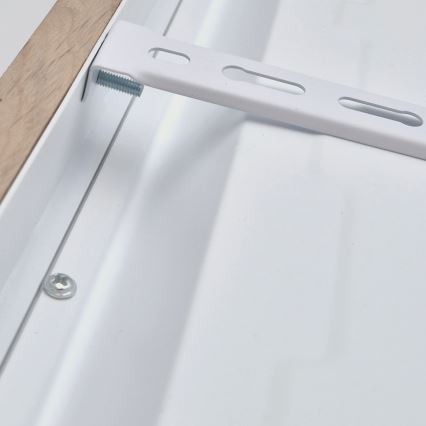 Brilagi - Lámpara de techo LED para baño WOODY FRAME LED/50W/230V 120x30 cm IP44 roble