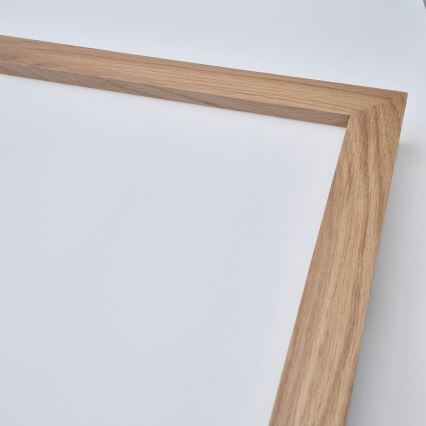 Brilagi - Luminaria de techo LED para baño WOODY FRAME LED/50W/230V 60x60 cm IP44 roble